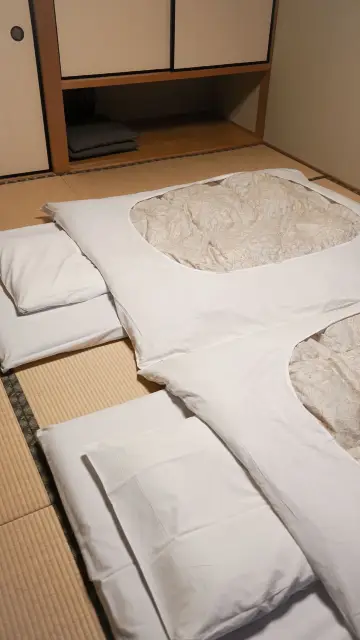 Futons sur des tatamis