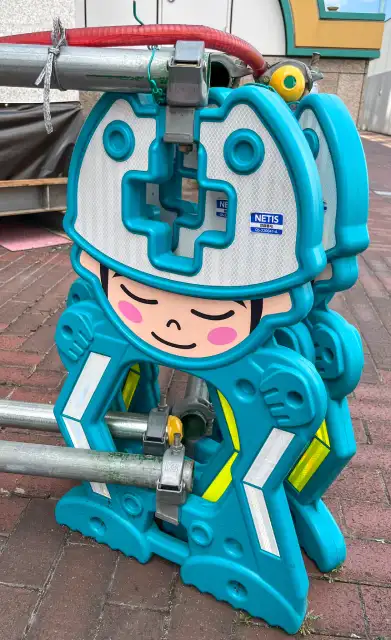 Sur un chantier japonais